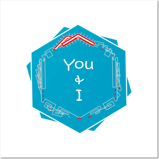 You & I Posters and Art